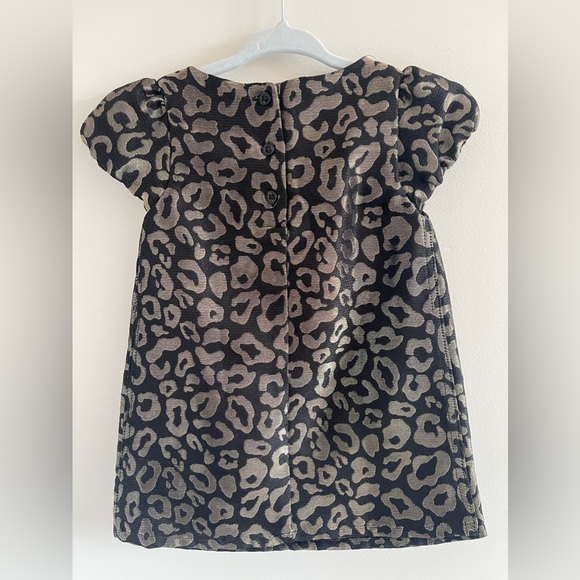 Gymboree Toddler Girls Black and Gold Dress - Picture 2 of 5